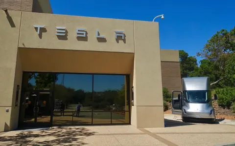 Tesla headquarters in Palo Alto, California